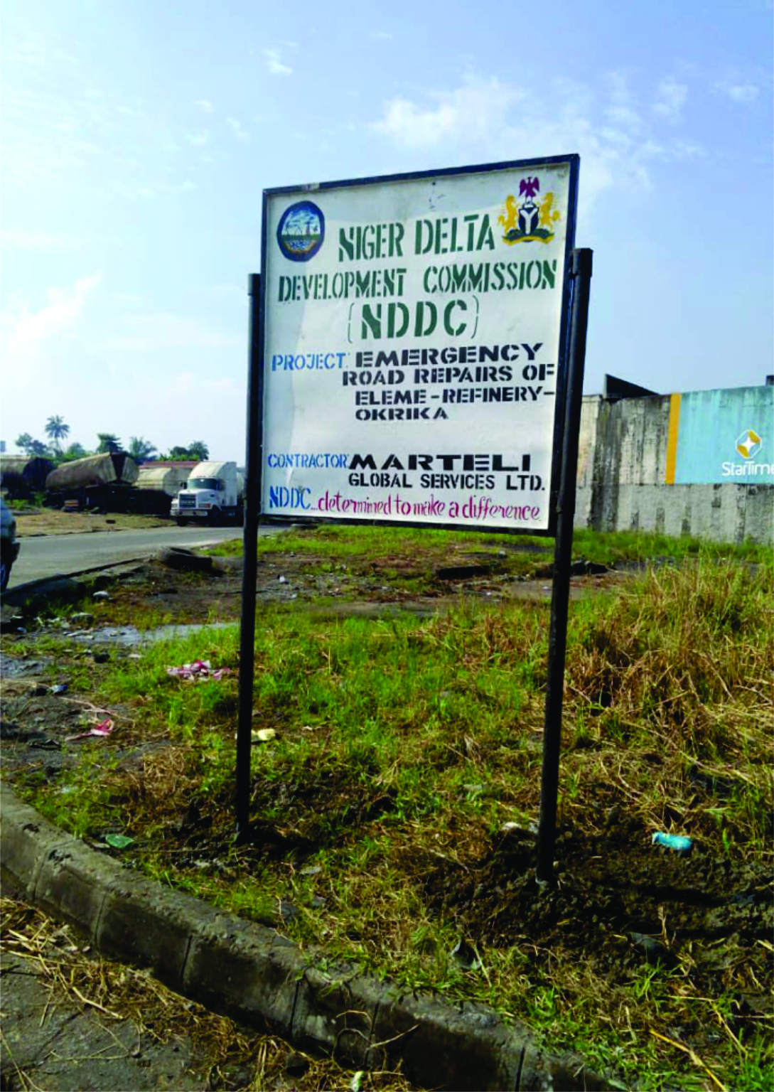 Road Construction Project Mobilisation by Marteli Global Services Limited
