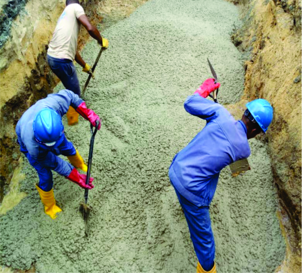 Concrete Drainage Works by Marteli Global Services Limited