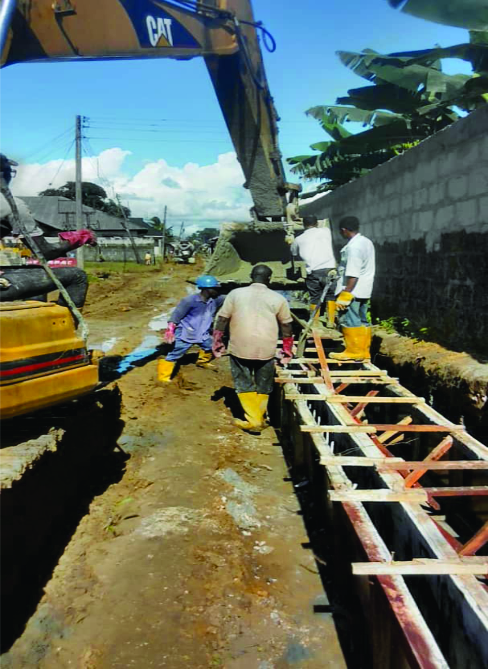 Drainage & Road Edge Construction by Marteli Global Services Limited