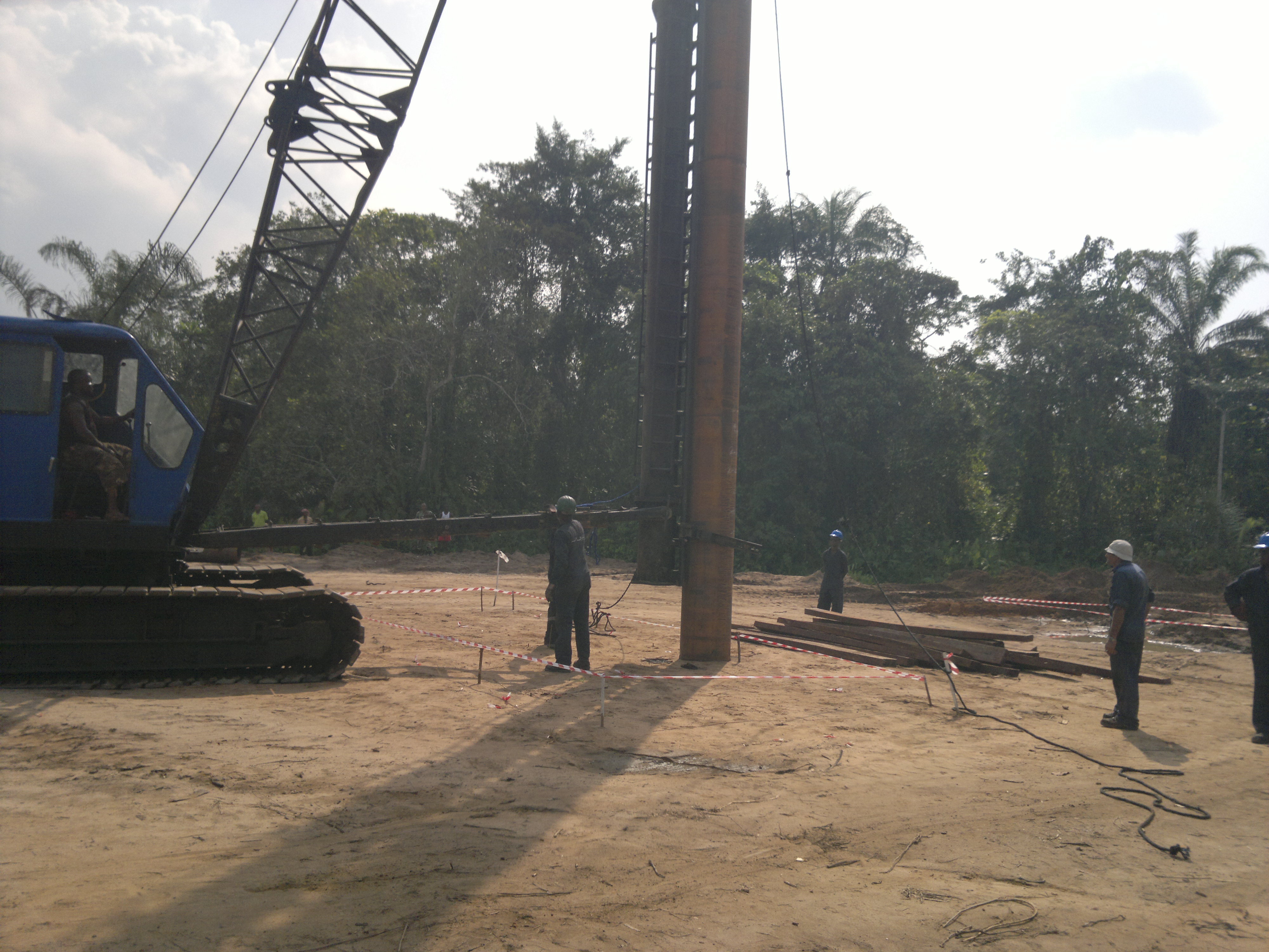 Pile Foundation Construction by Marteli Global Services Limited